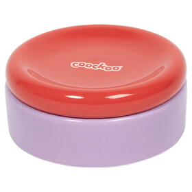 Abbildung Coockoo Katzen Futternapf Funky Feeding rot/violett