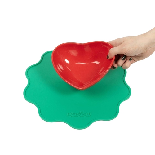 weitere Abbildung Coockoo Katzen Platzdeckchen Spill the tea rund