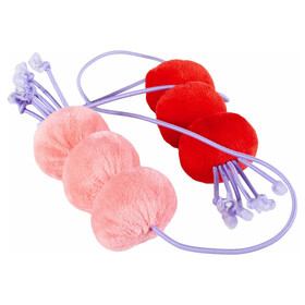 Abbildung Coockoo Katzenspielzeug Bllchen Dizzy Dangle rot/rosa