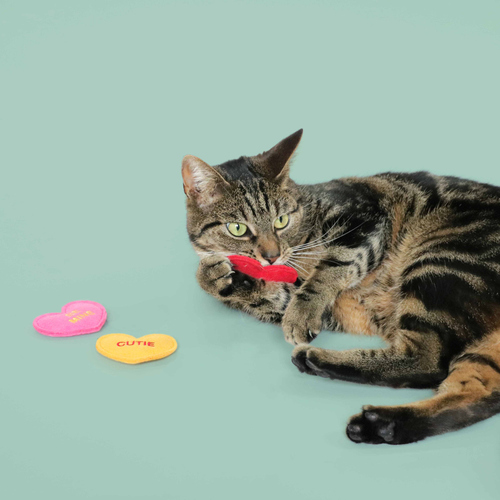 weitere Abbildung Coockoo Katzenspielzeug Heartfelt
