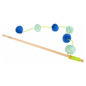 Abbildung Coockoo Katzenspielzeug Jolly Jumper blau/grn