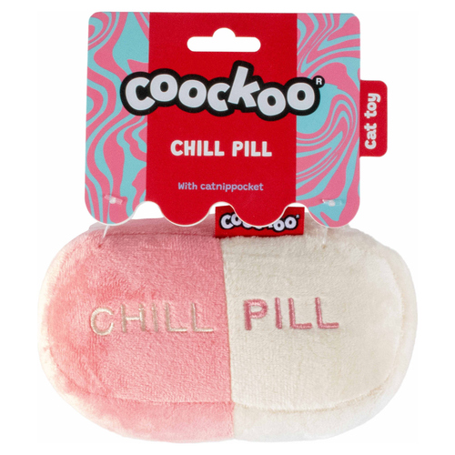 weitere Abbildung Coockoo Katzenspielzeug Tretkissen Chill Pill pink/beige