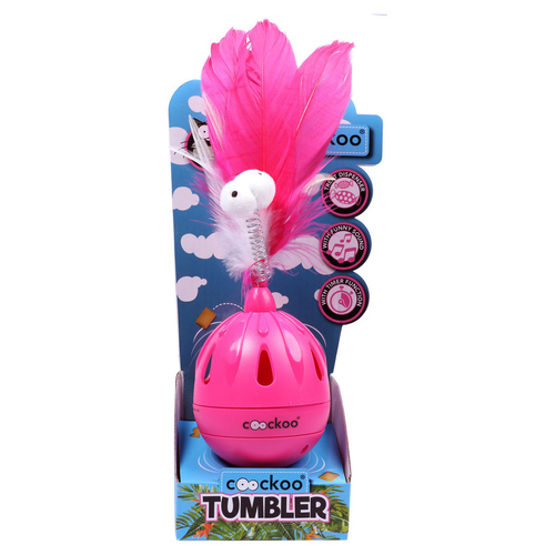 weitere Abbildung Coockoo Katzenspielzeug Tumbler rosa