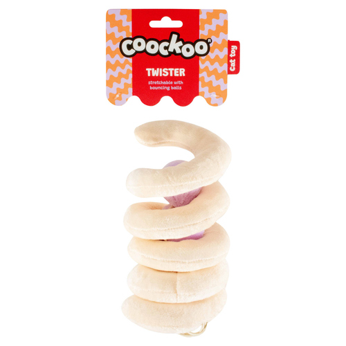 weitere Abbildung Coockoo Katzenspielzeug Twister beige