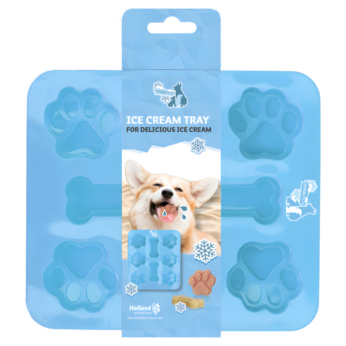 CoolPets Eisform Dog Ice Mix Tray blau