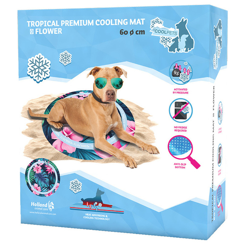 weitere Abbildung CoolPets Tropical Premium Khlmatte (Flower)