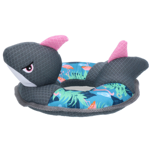 CoolPets Wasserspielzeug Ring o Sharky (Flamingo)