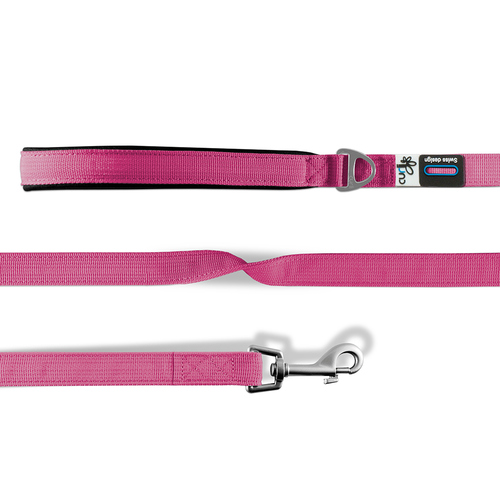 Curli Basic Leine Nylon fuchsia