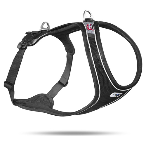 Curli Magnetic Belka Comfort Geschirr schwarz, Größe: XS