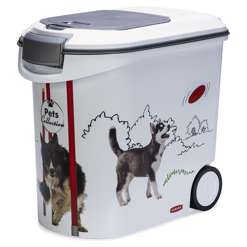 Curver Futtercontainer wei | Hundefutter frisch halten