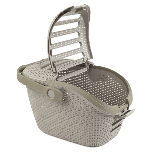 Curver Transportbox grau für Hunde