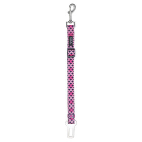 Abbildung DOOG Auto-Sicherheitsgurt Car Restraint Toto pink/schwarze Sterne
