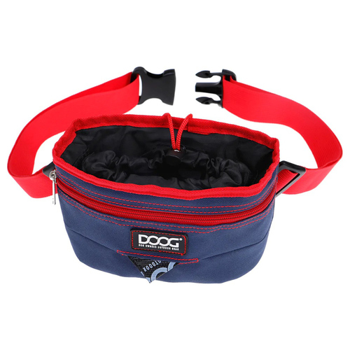 weitere Abbildung DOOG Treat Pouch - Snacktasche/Leckerlitasche Large navy/rot