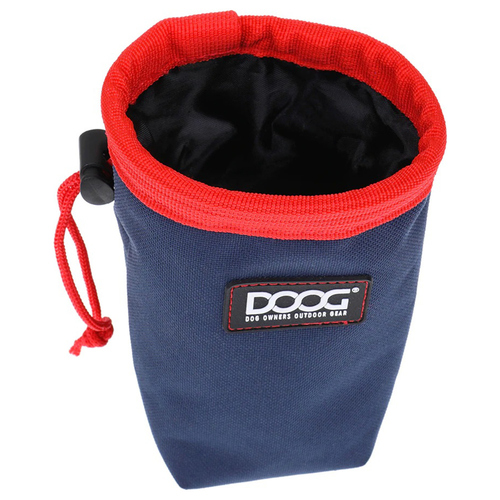 weitere Abbildung DOOG Treat Pouch - Snacktasche/Leckerlitasche navy/rot