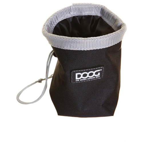 weitere Abbildung DOOG Treat Pouch - Snacktasche/Leckerlitasche schwarz/grau