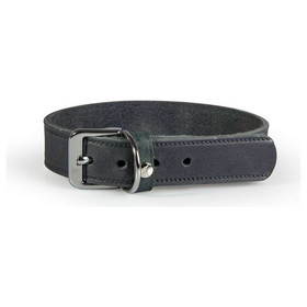 El collar para perros con correa de cuero Weinheim Granite