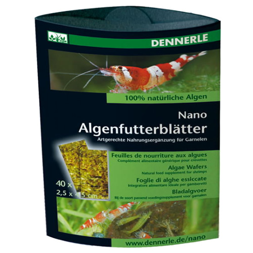 Dennerle Nano Algenfutterblätter
