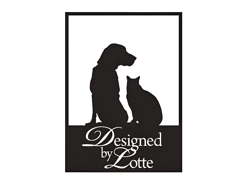 Logo von Designed by Lotte - Nur die schönsten Dinge für Ihr Haustier
