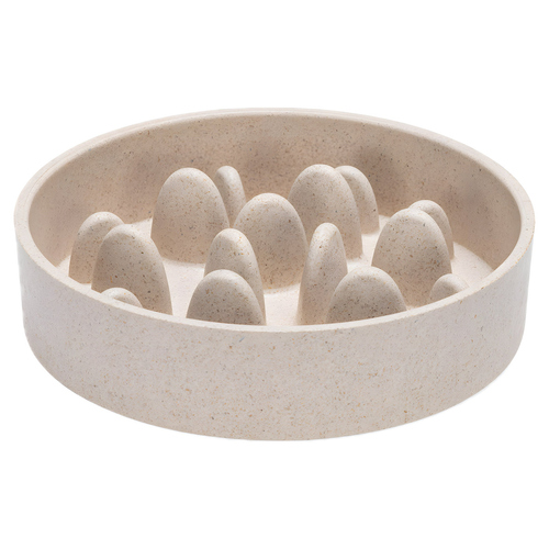 weitere Abbildung Designed by Lotte Antischling-Napf Pom beige aus Bambus fr Hunde
