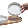 Designed by Lotte Hunde Dinnerset Lojs aus Keramik weiß Abbildung 3