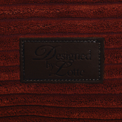 weitere Abbildung Designed by Lotte Hundebett Ribbed terrakotta