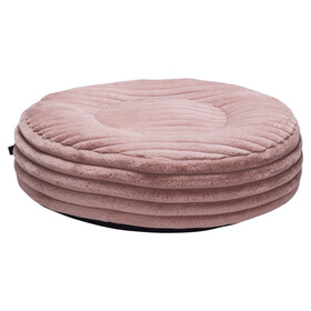 Abbildung Designed by Lotte Hundekissen Reza rund rosa