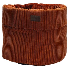 Abbildung Designed by Lotte Hundekorb Ribbed terrakotta