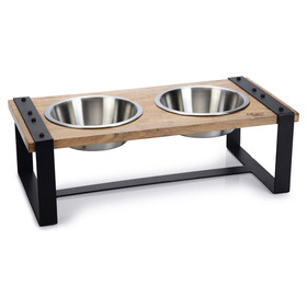 Abbildung Designed by Lotte Hundenapf Set Karinto braun
