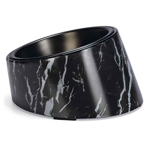 weitere Abbildung Designed by Lotte Hundenapf Vita in Marmoroptik schwarz