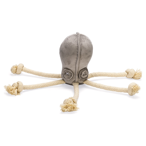 weitere Abbildung Designed by Lotte Hundespielzeug Octopus Aisha grau