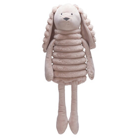 Designed by Lotte Hundespielzeug Reza Hase XL rosa aus Pl&uuml;sch