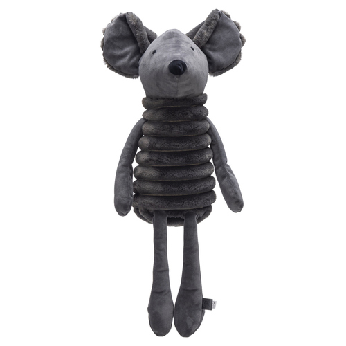 Designed by Lotte Hundespielzeug Reza Maus XL anthrazit aus Plüsch