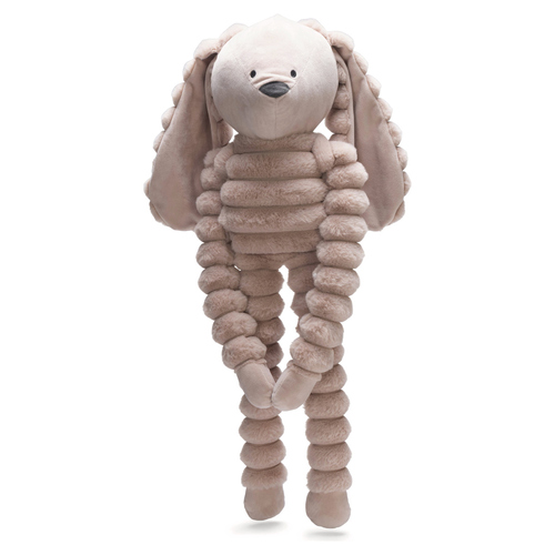 Hundespielzeug Reza Swing Hase rosa aus Plüsch, Abbildung 1