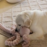 Hundespielzeug Reza Swing Hase rosa aus Plüsch, Abbildung 9