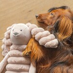 Hundespielzeug Reza Swing Hase rosa aus Plüsch, Abbildung 11