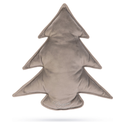 weitere Abbildung Designed by Lotte Hundespielzeug Weihnachtsbaum aus Samt grau