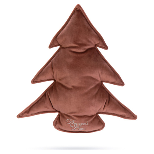weitere Abbildung Designed by Lotte Hundespielzeug Weihnachtsbaum aus Samt rosa