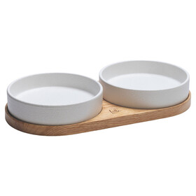 Abbildung Designed by Lotte Katzen Dinnerset Lojs aus Keramik wei