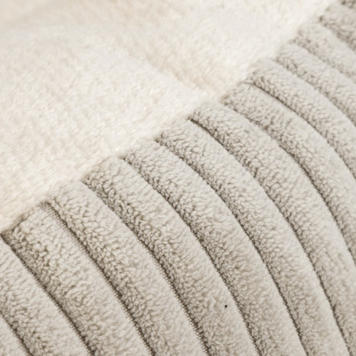 weitere Abbildung Designed by Lotte Katzen Liegebett Ribbed hellgrau
