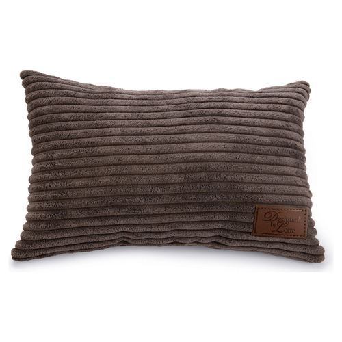 Designed by Lotte Kissen Ribbed braun