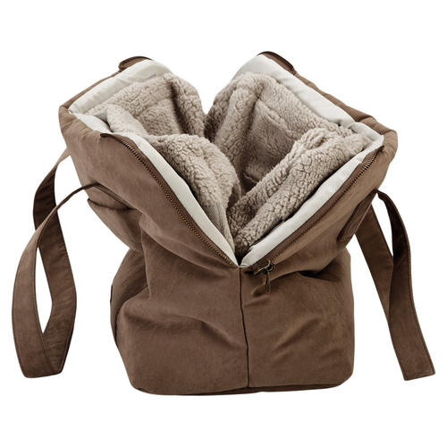 weitere Abbildung Designed by Lotte Tragetasche Bundu beige fr Hunde