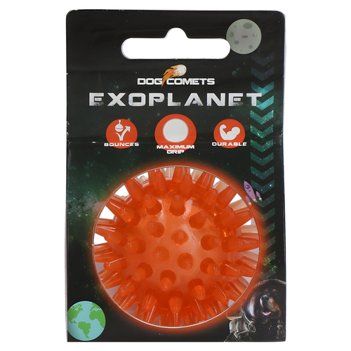 Dog Comets Hundespielzeug Ball Exoplanet orange, Größe: L
