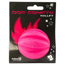 Abbildung Dog Comets Hundespielzeug Ball Halley ohne Seil rosa