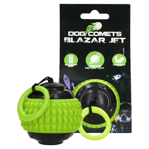 Dog Comets Hundespielzeug Blazar Jet grün