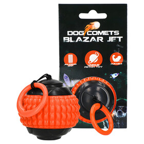 Abbildung Dog Comets Hundespielzeug Blazar Jet orange