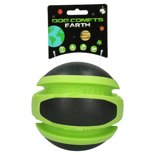 Dog Comets Hundespielzeug Earth grün