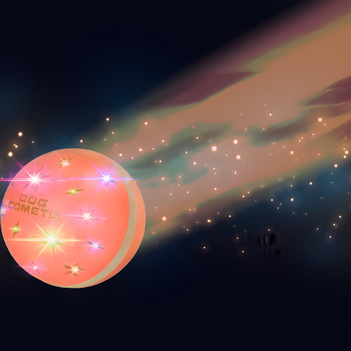 weitere Abbildung Dog Comets Hundespielzeug Helix orange