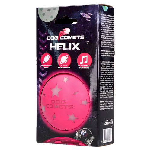 Dog Comets Hundespielzeug Helix rosa