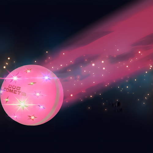weitere Abbildung Dog Comets Hundespielzeug Helix rosa