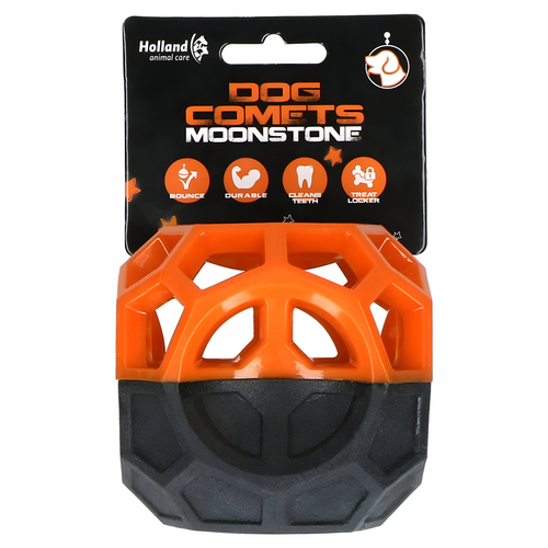 Dog Comets Hundespielzeug Moonstone Snack-Kubus orange